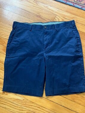 Brooks Brothers Shorts Mens 38 Navy Blue
